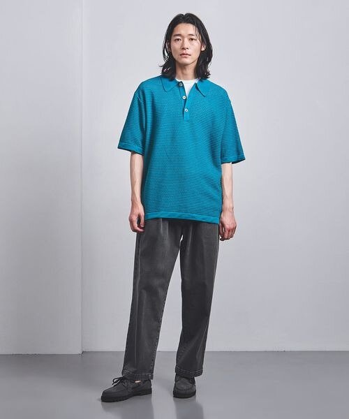 ほどよい太さのワイドパンツコーデ