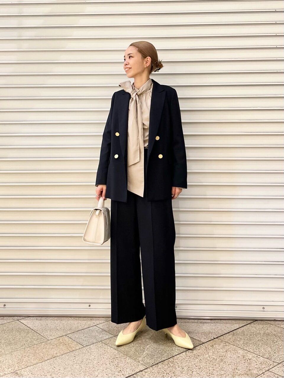 Yラインシルエットコーデのコーデ