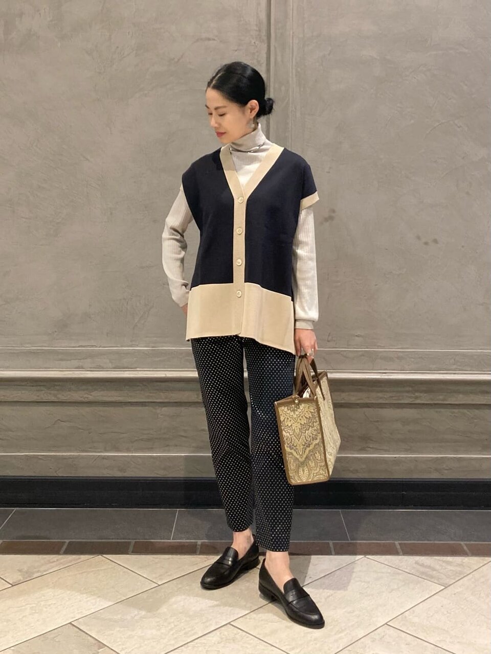 Yラインシルエットコーデのコーデ