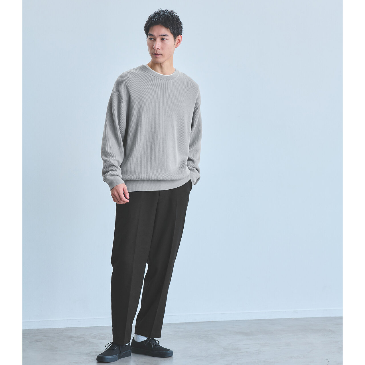 キレイめにも、カジュアルにも取り入れやすく、幅広いコーディネートで活躍。