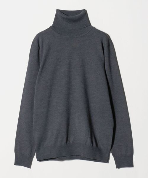 ハイゲージのタートルネックセーター