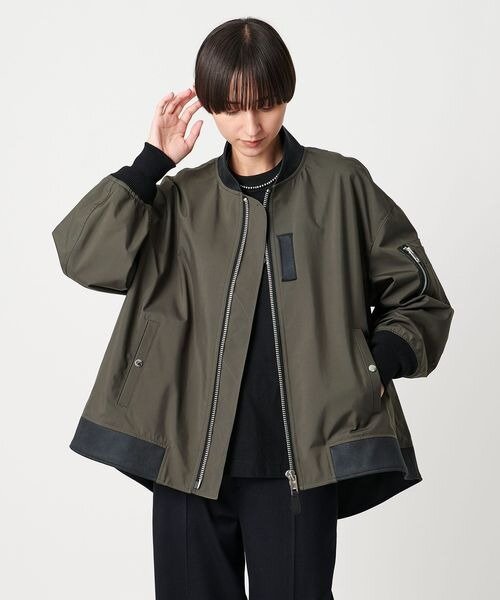 シックなMA-1コーデ