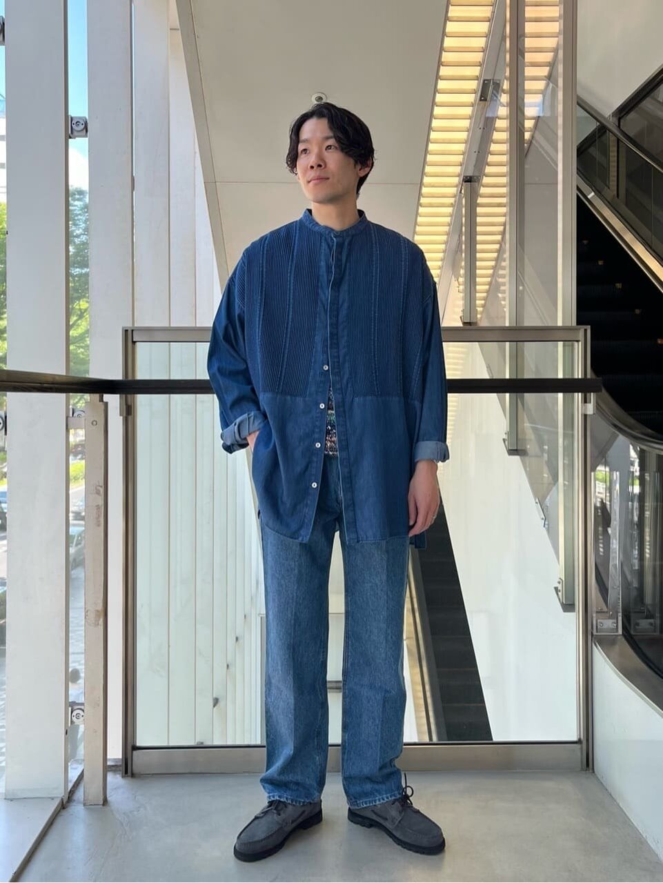 デニムオンデニムコーデ