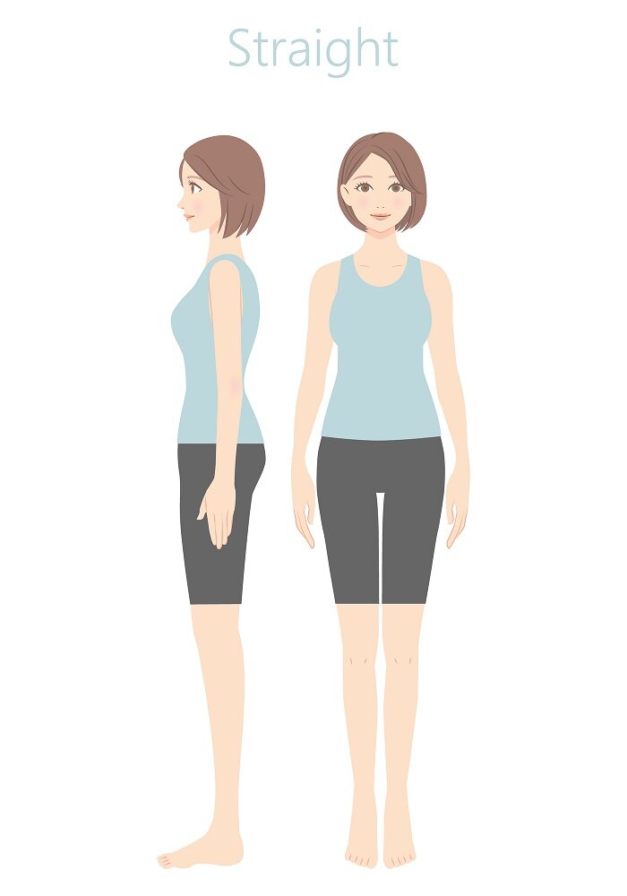 骨格ストレートの女性のイメージ画像