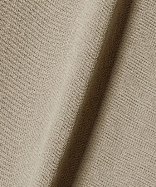 ニットポロシャツ