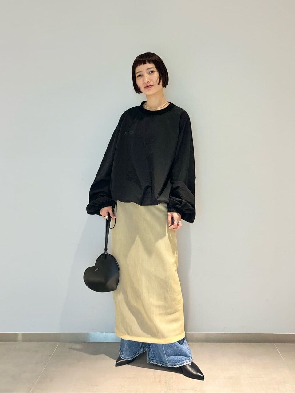 ジャケットとタイトスカートの30代春コーデ