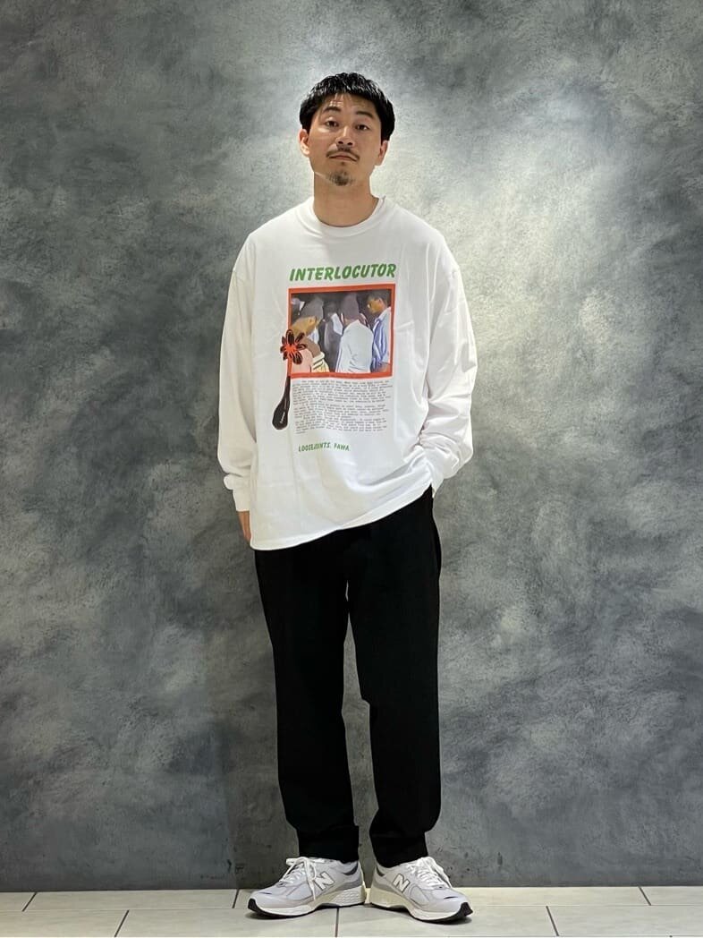 プリントTシャツを使ったストリートコーデ