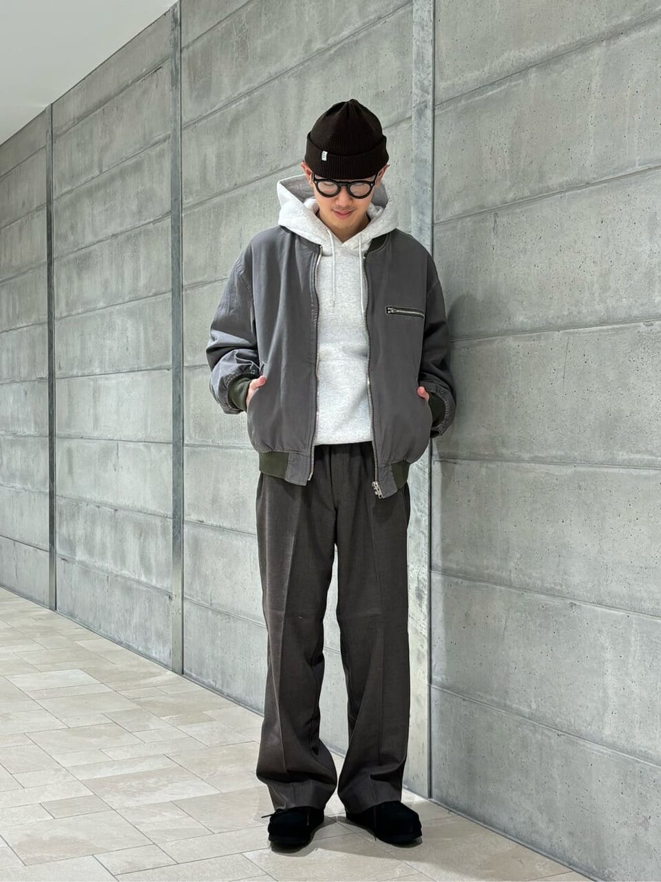 ワイドパンツを使ったストリートコーデ