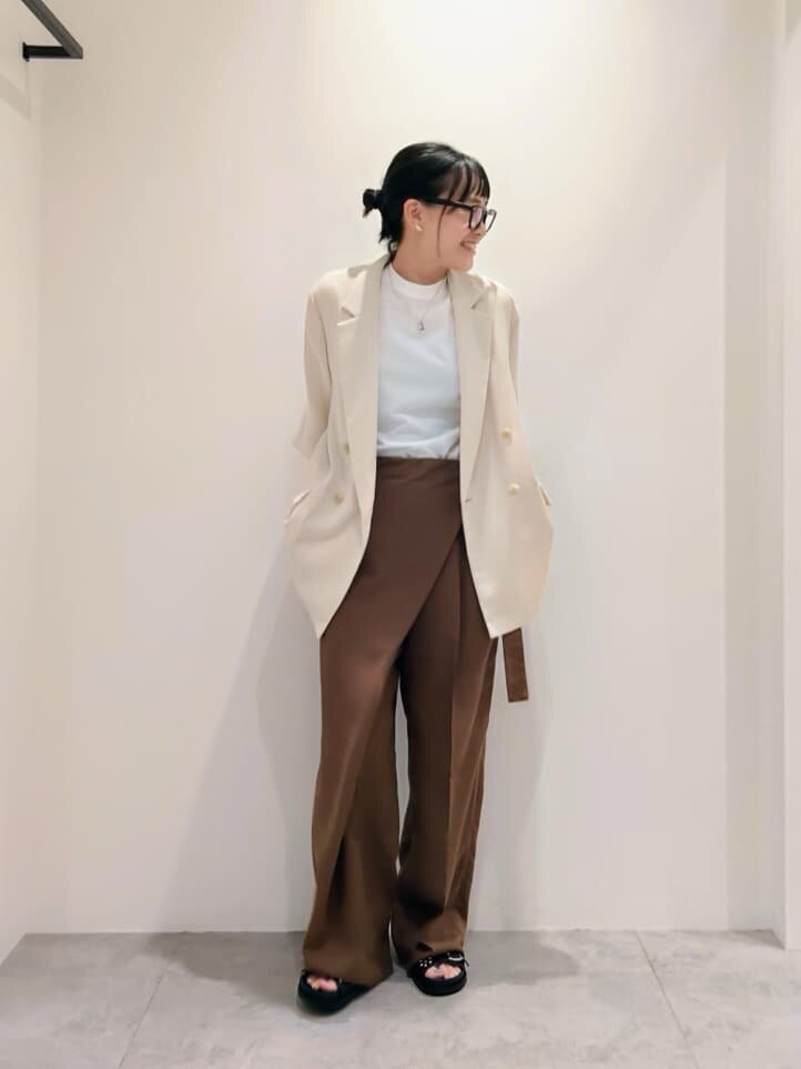 メガネをかけた女性