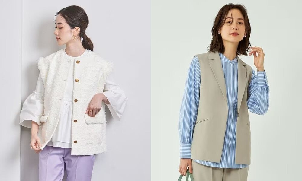 【レディース】ベストのおすすめコーデ21選｜春夏秋冬のおすすめコーデと着こなすコツ