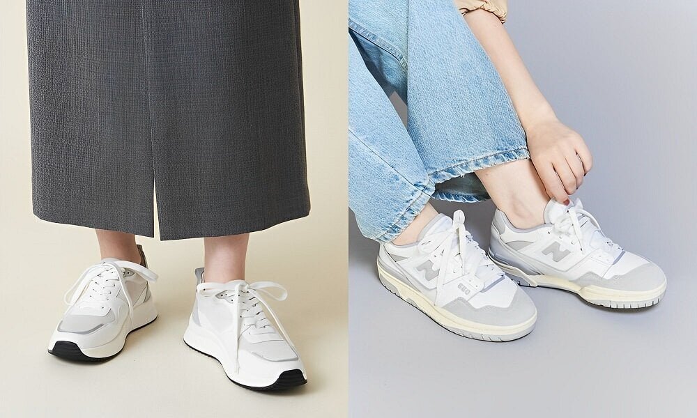 白スニーカーのおすすめレディースコーデ24選｜春夏秋冬の季節別コーデと履きこなすコツ