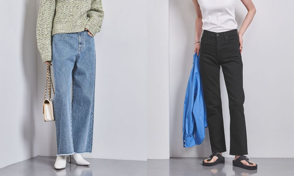 デニムパンツのおすすめレディースコーデ48選｜デニムの種類別･春夏秋冬おすすめコーデと着こなしのコツ