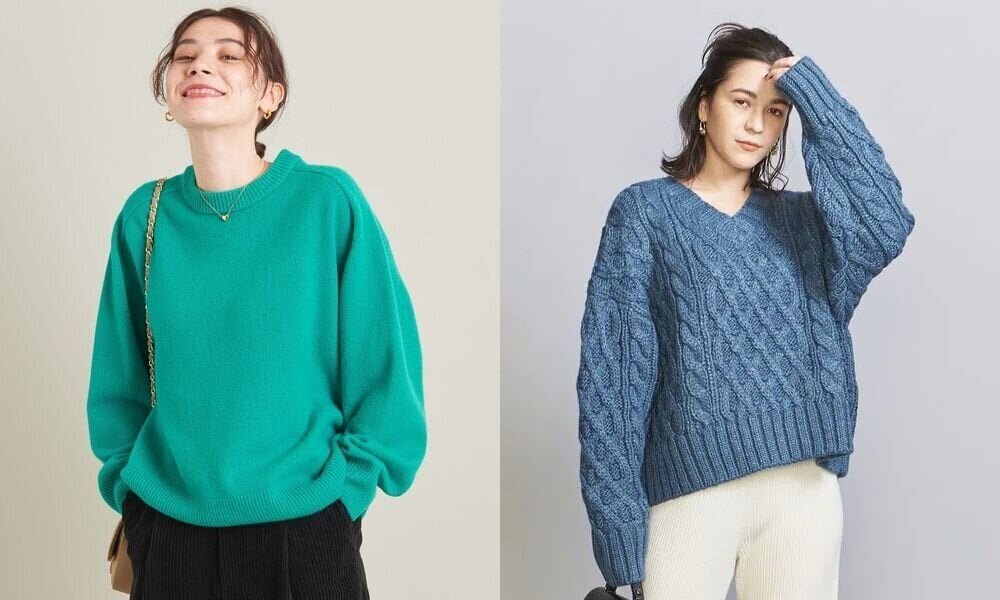 【骨格ナチュラル】似合うニットとおすすめのコーデ16選｜似合わない服の解決方法も