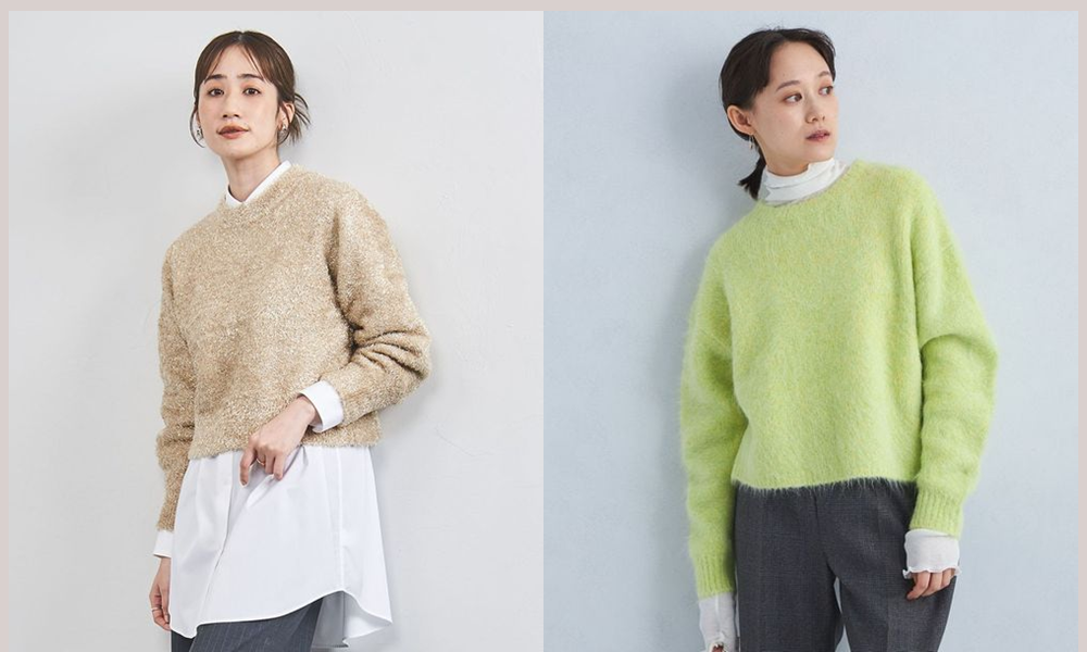 ショート丈ニットのおすすめレディースコーデ35選｜春夏秋冬の季節別コーデと着こなしのコツ