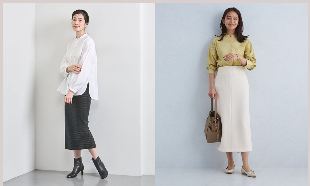 タイトスカートのおすすめコーデ27選｜春夏秋冬の季節別コーデと着こなしのコツ