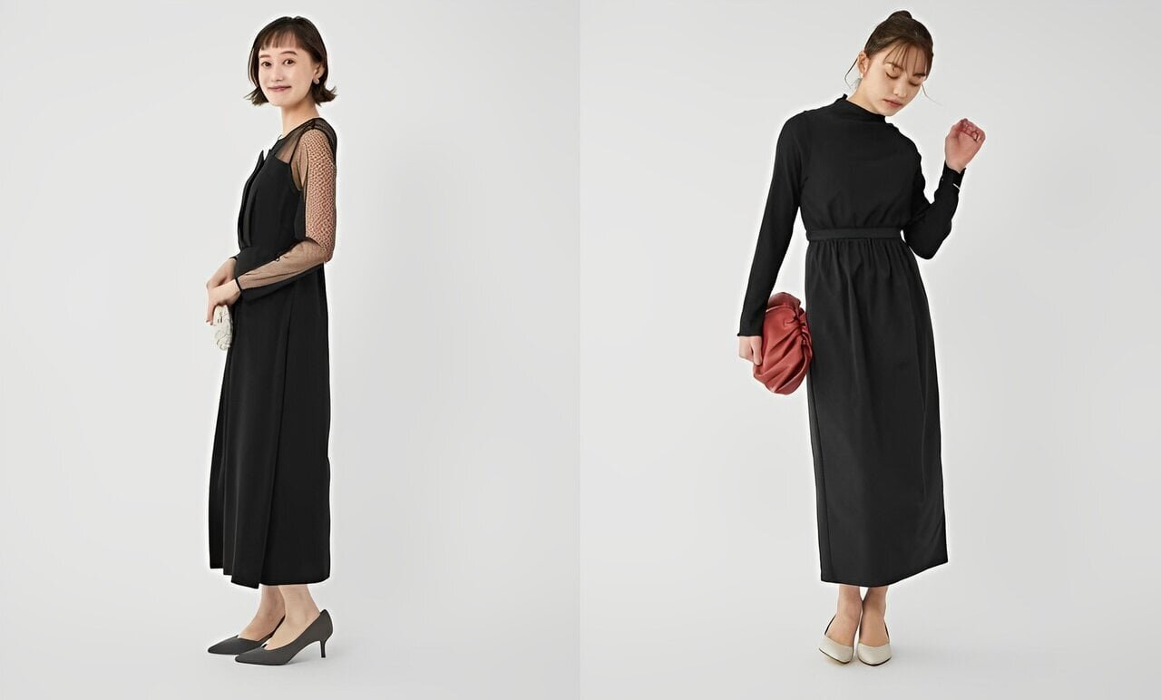 結婚式で黒のドレスはOK？知っておきたい服装マナーとおすすめの黒ドレスコーデ15選