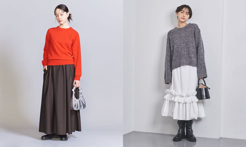 【骨格ナチュラル】似合うスカートの特徴と選び方＆おすすめコーデ24選｜似合わないNGスカートの解決方法も