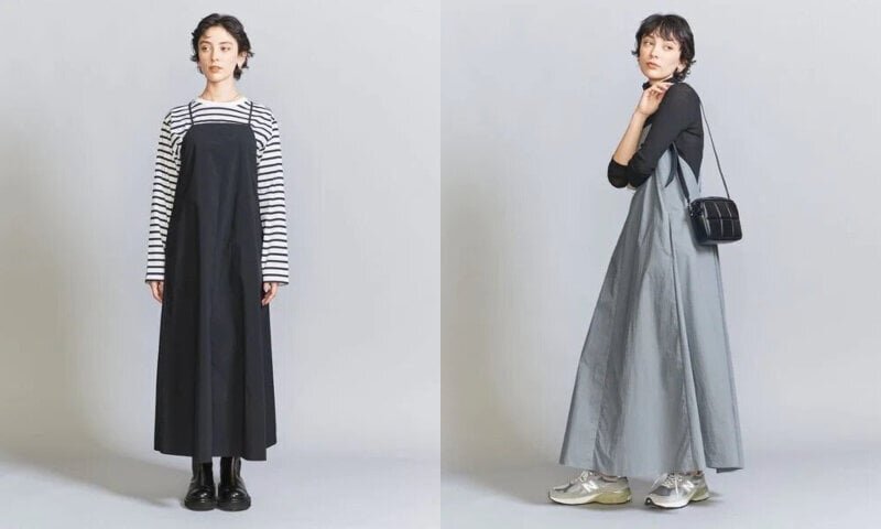 キャミワンピースのおすすめ大人コーデ20選｜春夏秋冬の季節別コーデと大人っぽく着こなすコツ