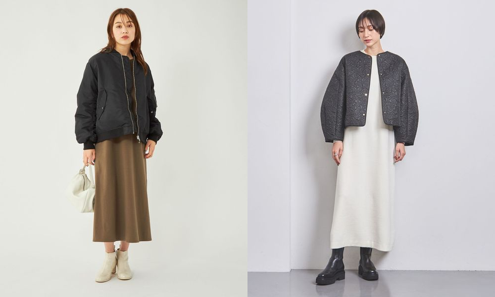 ワンピースに合うアウターの選び方とおすすめコーデ21選｜ジャケットやコートとのあわせ方