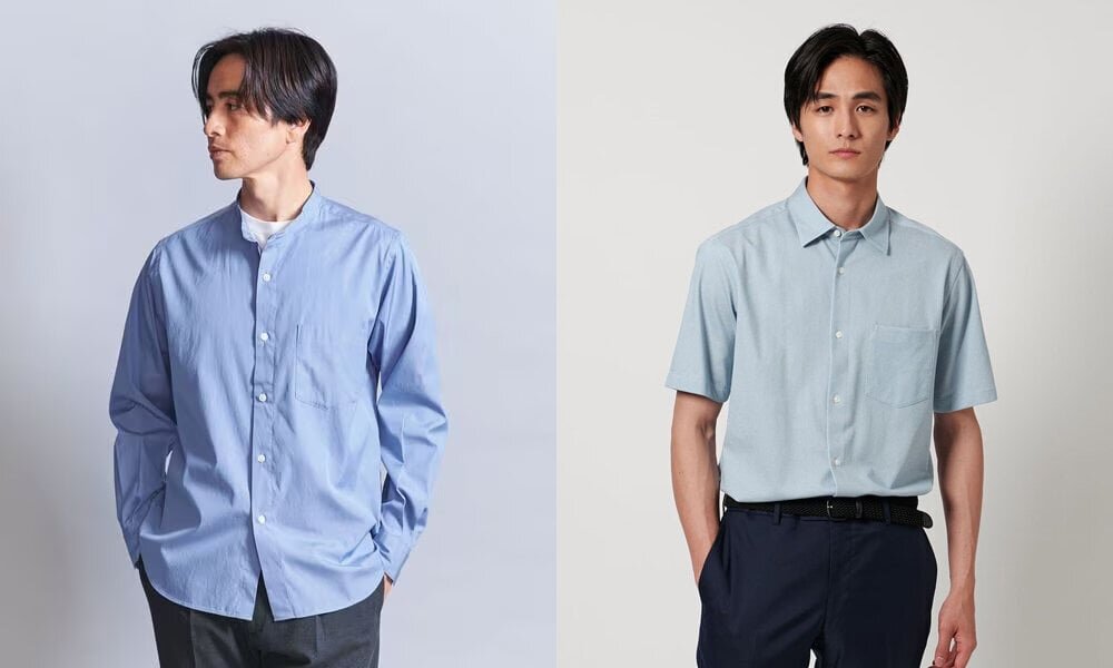 【メンズ】青シャツを使ったおすすめのコーデ12選｜失敗しない着こなしのポイント