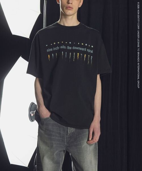 ＜NINE INCH NAILS × monkey time＞プリント Tシャツ