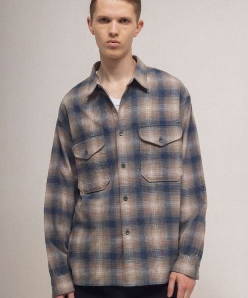 ＜PENDLETON × monkey time＞ネル チェック シャツ