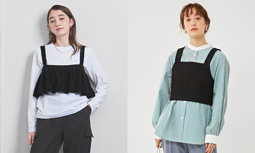 ビスチェのおすすめコーデ29選｜春夏秋冬の黒白ビスチェコーデと着こなしのコツ