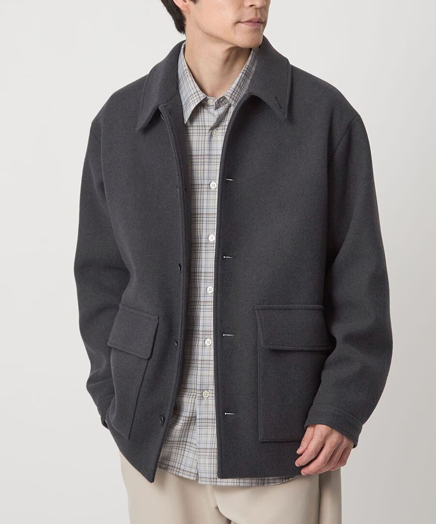 ウールカバーオール