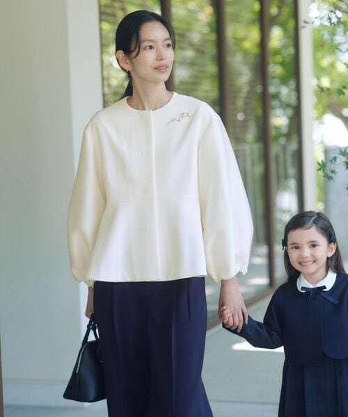 ［size SHORTあり］fleurie(フルリー) フォルム ジャケット