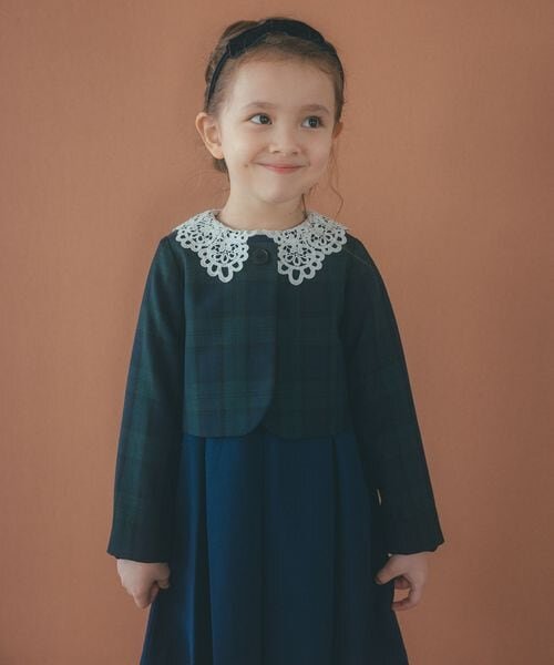 TRW ブラックウォッチ ボレロ / キッズ 110cm―130cm