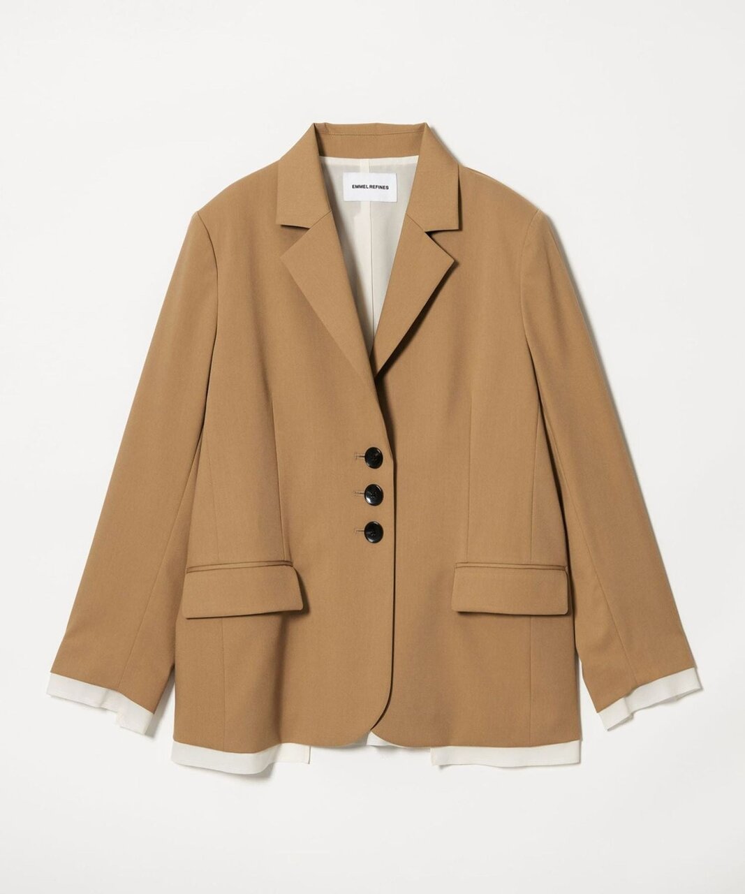 ＜EMMEL REFINES＞EM タチキリ テーラード ジャケット