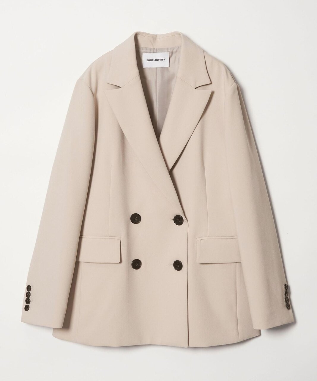 ＜EMMEL REFINES＞EM TRダブルクロス ジャケット