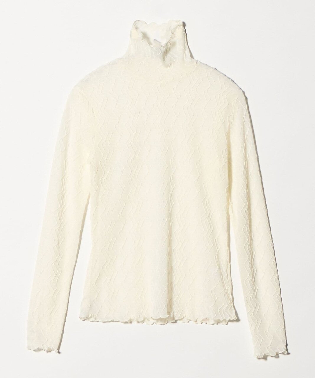 ＜EMMEL REFINES＞EM ナミナミ シアータート ルカットソー