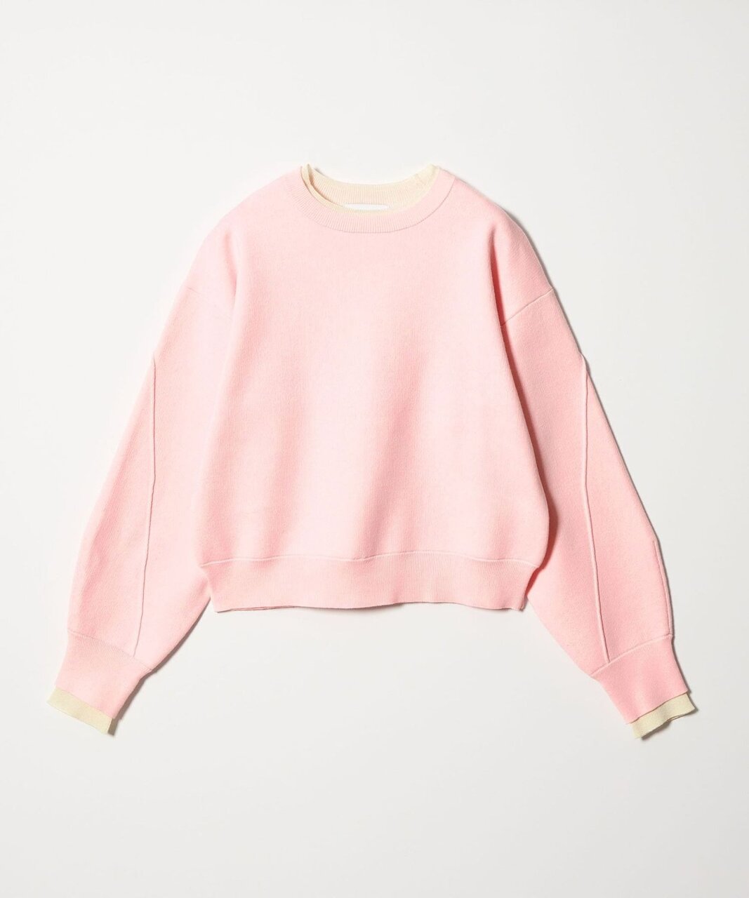 ＜EMMEL REFINES＞EM HW スウェットライク ニット プルオーバー