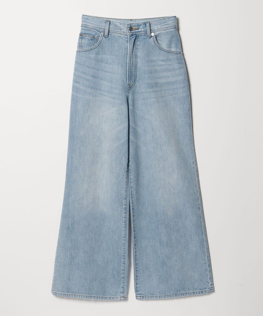 ＜EMMEL REFINES＞EM ハイウエスト ワイド デニム