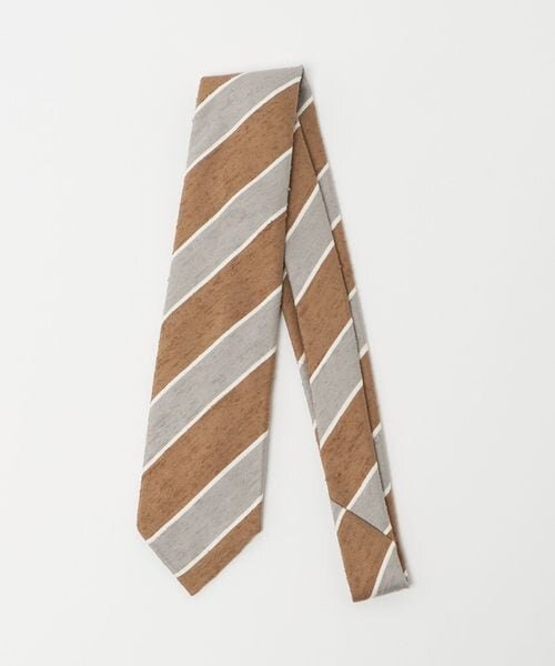 シャンタン ストライプ ネクタイ