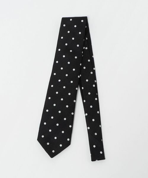 ビアンキ ドット ジャガード ネクタイ