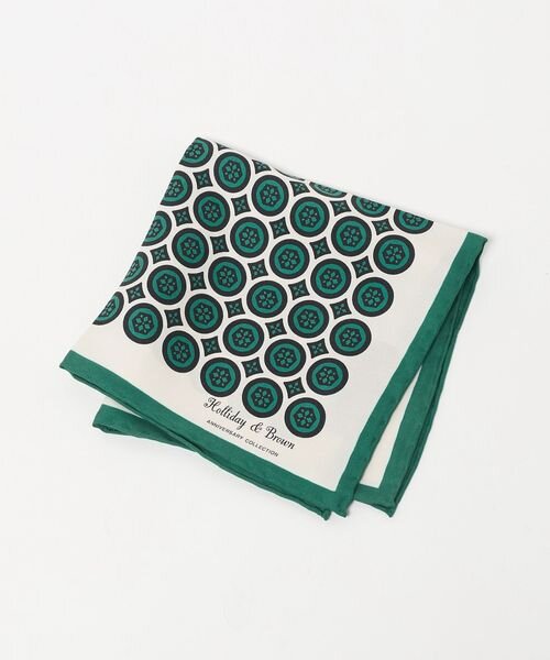 コモン プリント ポケットチーフ