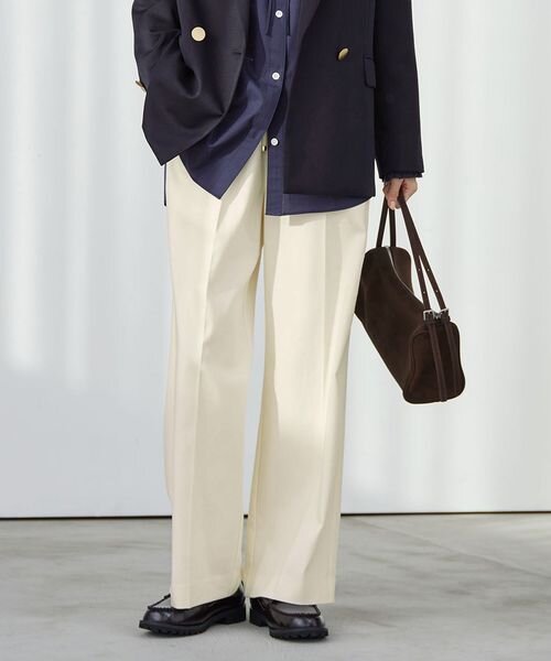 ［size SHORT/TALLあり］ニーハイフレアパンツ デニム 2 ストレッチ