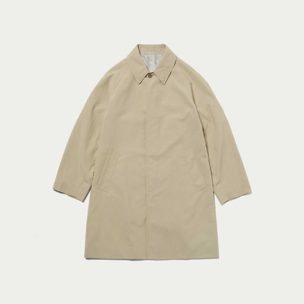 ナイロンオックス ステンカラーコート ‐撥水‐