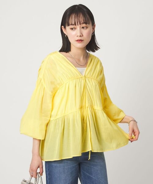 全方位映えギャザーブラウス