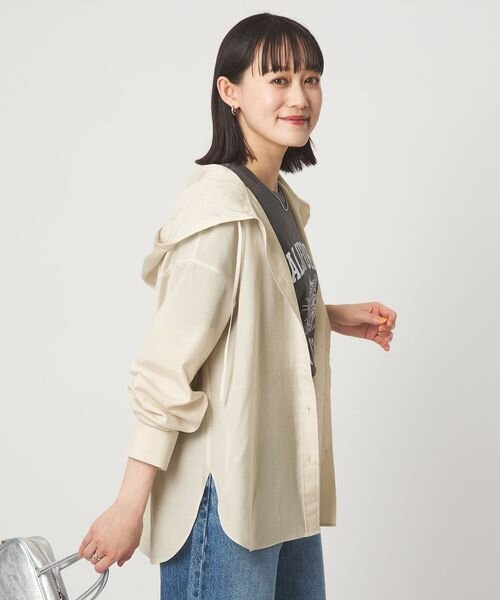 フード シャツ UVカット 接触冷感