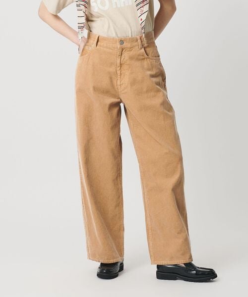 オーバーダイ コーデュロイ ５ポケットパンツ