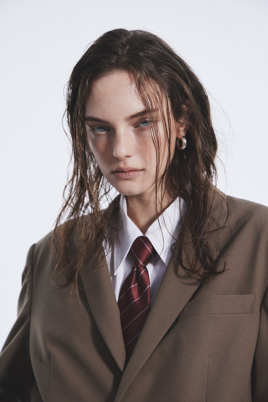 パワーショルダー テーラードジャケット