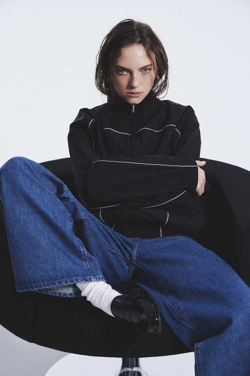 ナイロン タフタ テックジャケット