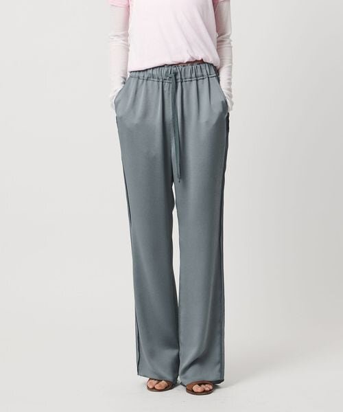 サテンメローイージーパンツ 