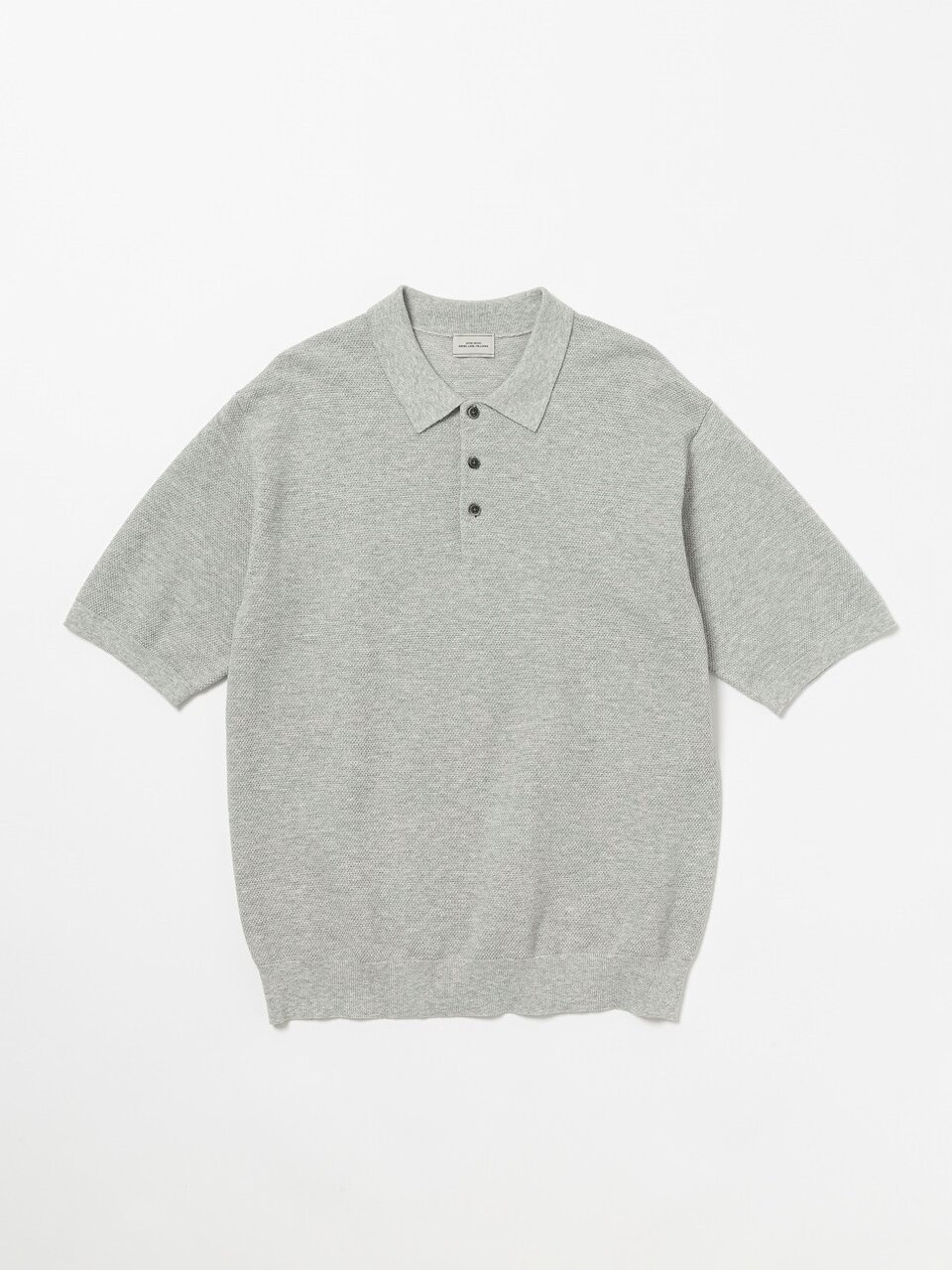 タック ピケ ニット ポロシャツ ―ウォッシャブル―