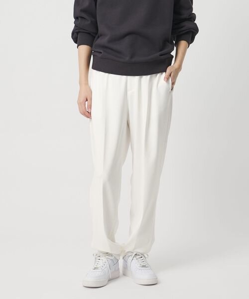 ＜MARW UNITED ARROWS＞ジョーゼット テーパード パンツ 撥水・UVカット