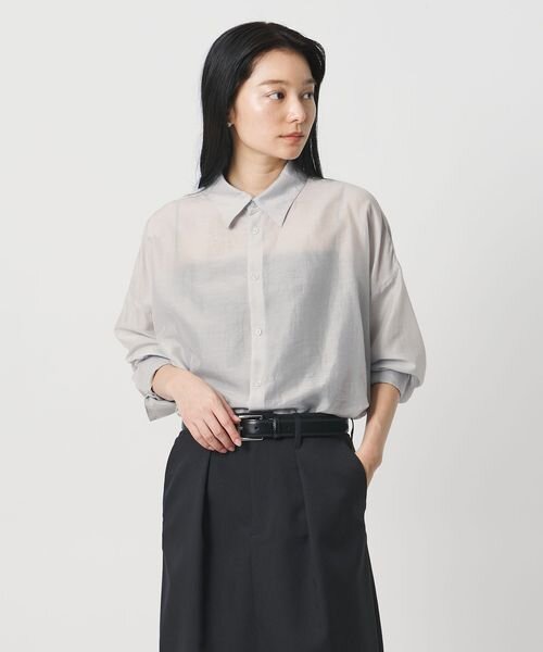 ＜MARW UNITED ARROWS＞シアー シャツ