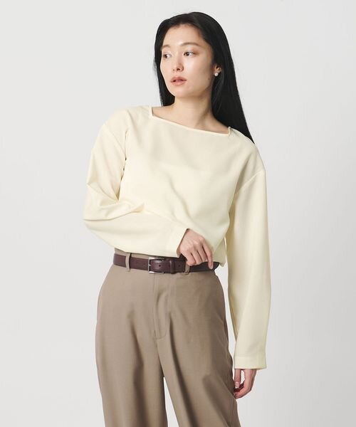 ＜MARW UNITED ARROWS＞スクエアネック ブラウス